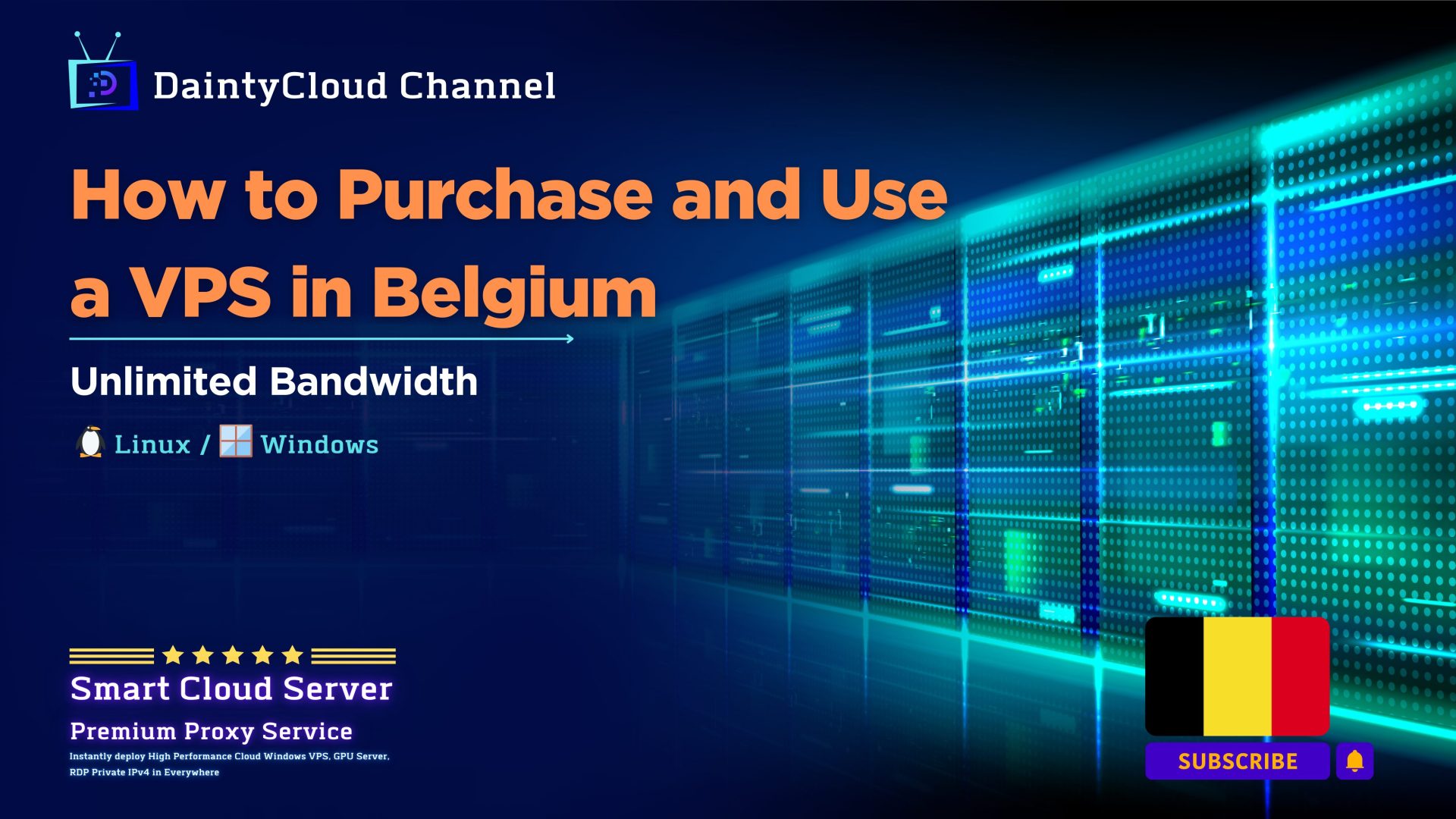 Belgium Windows VPS