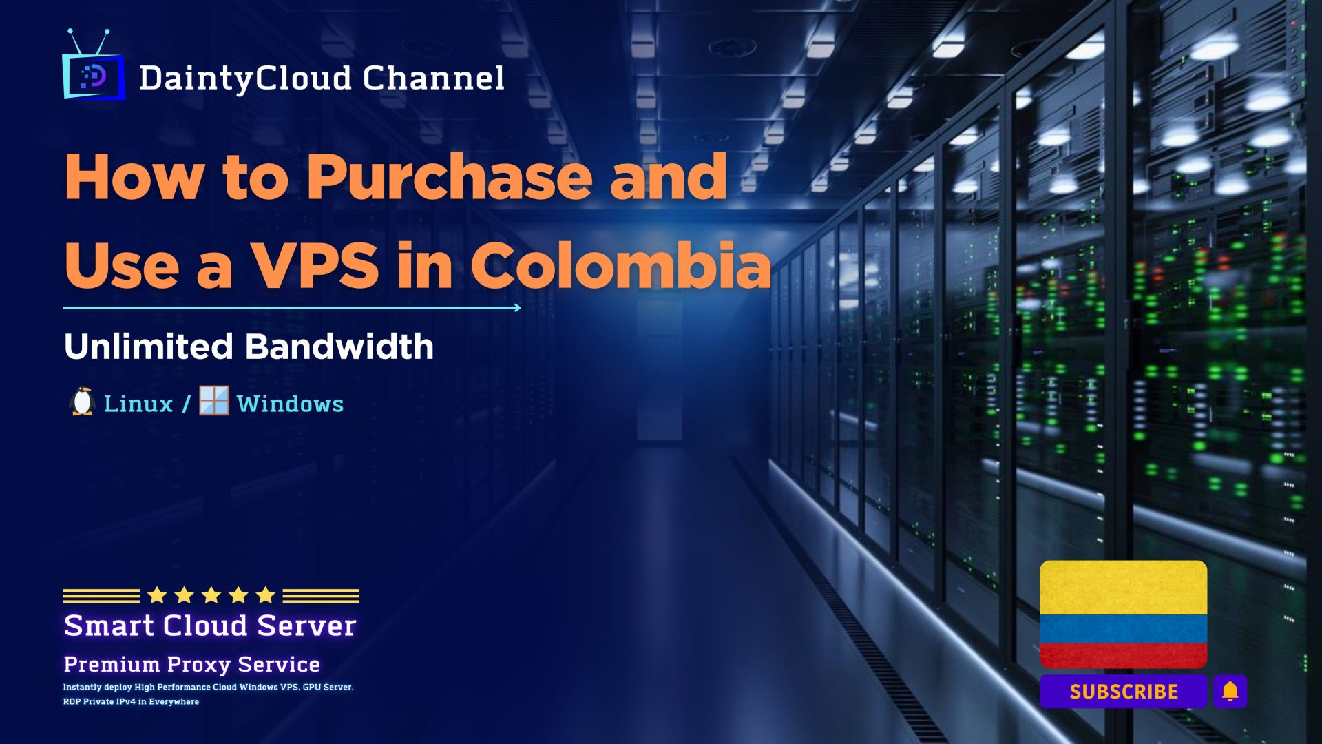 Deploy Your Colombia VPS Instantly