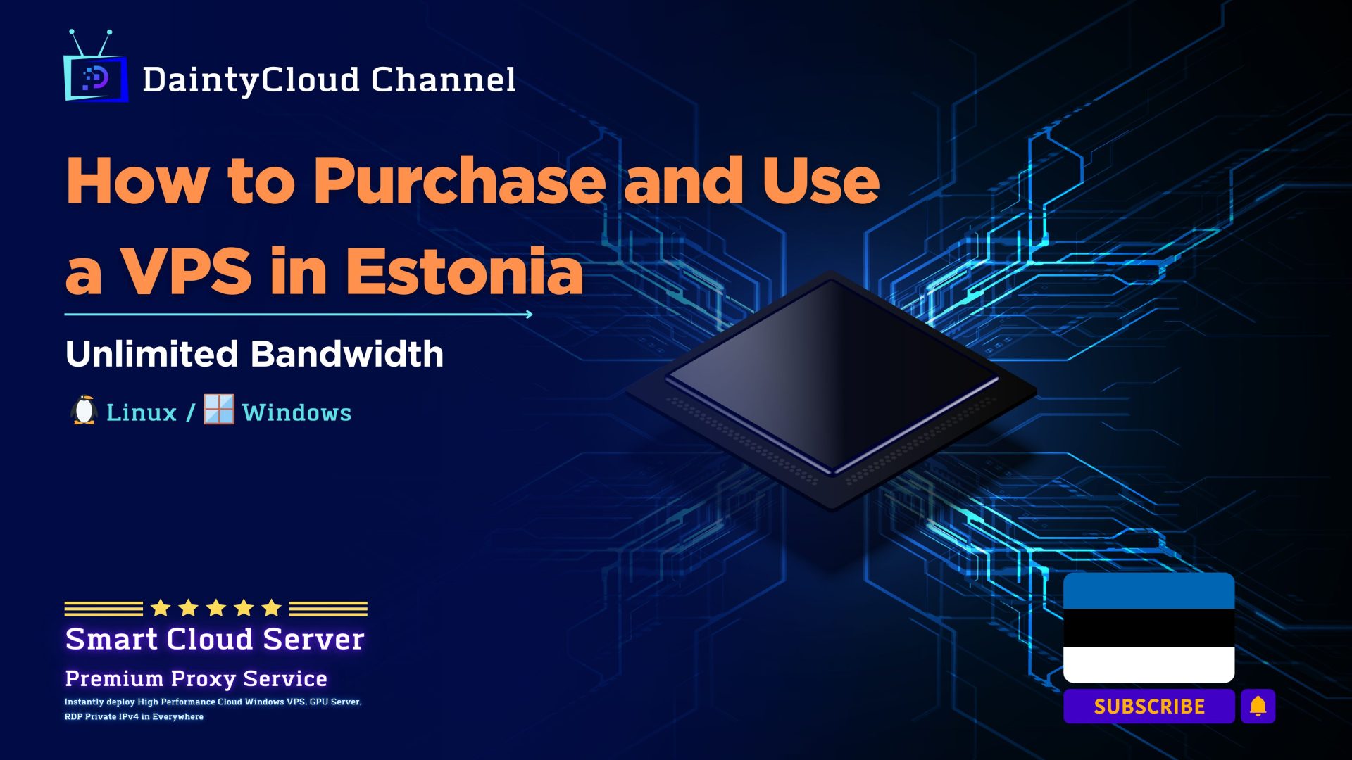 Estonia Windows VPS