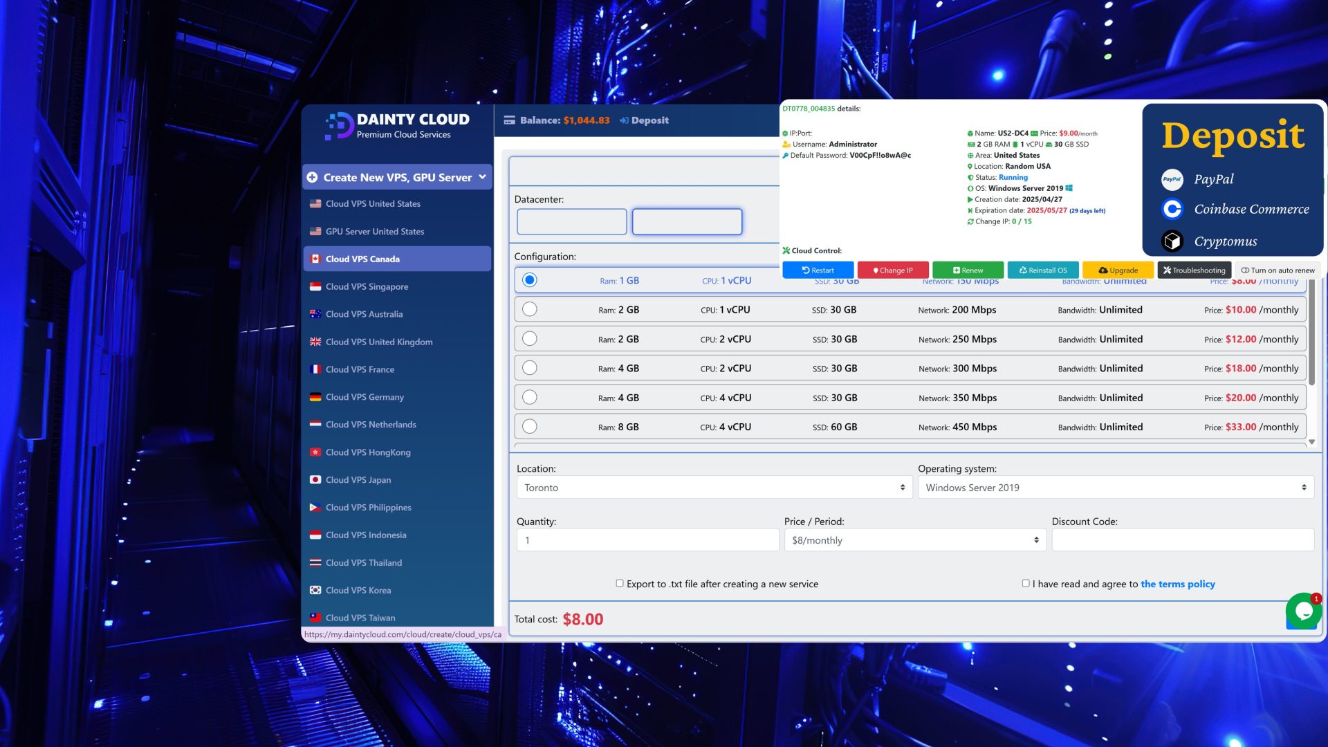 High-Performance Windows VPS Servers in Argentina