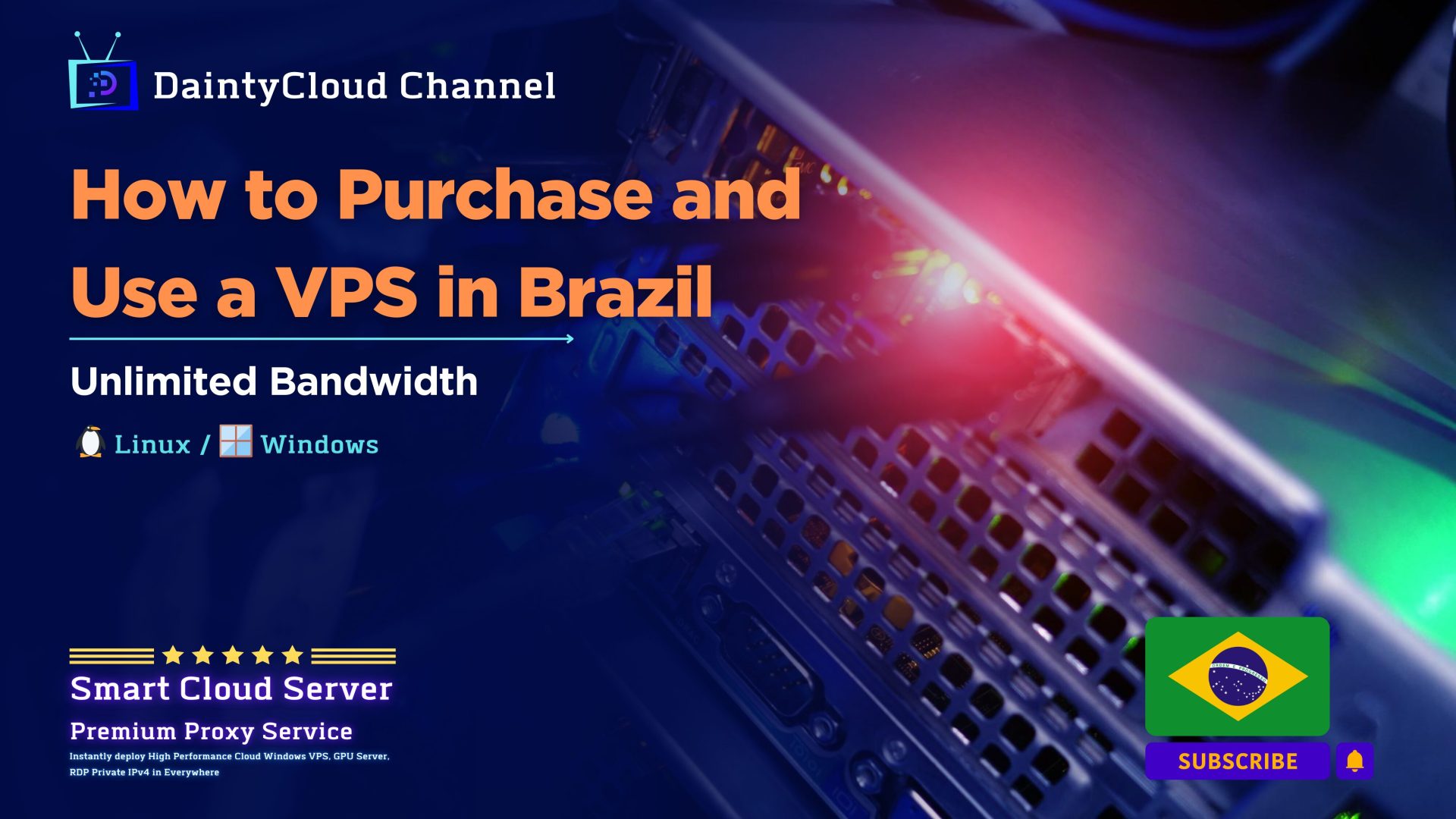 Spin Up a VPS in Brazil