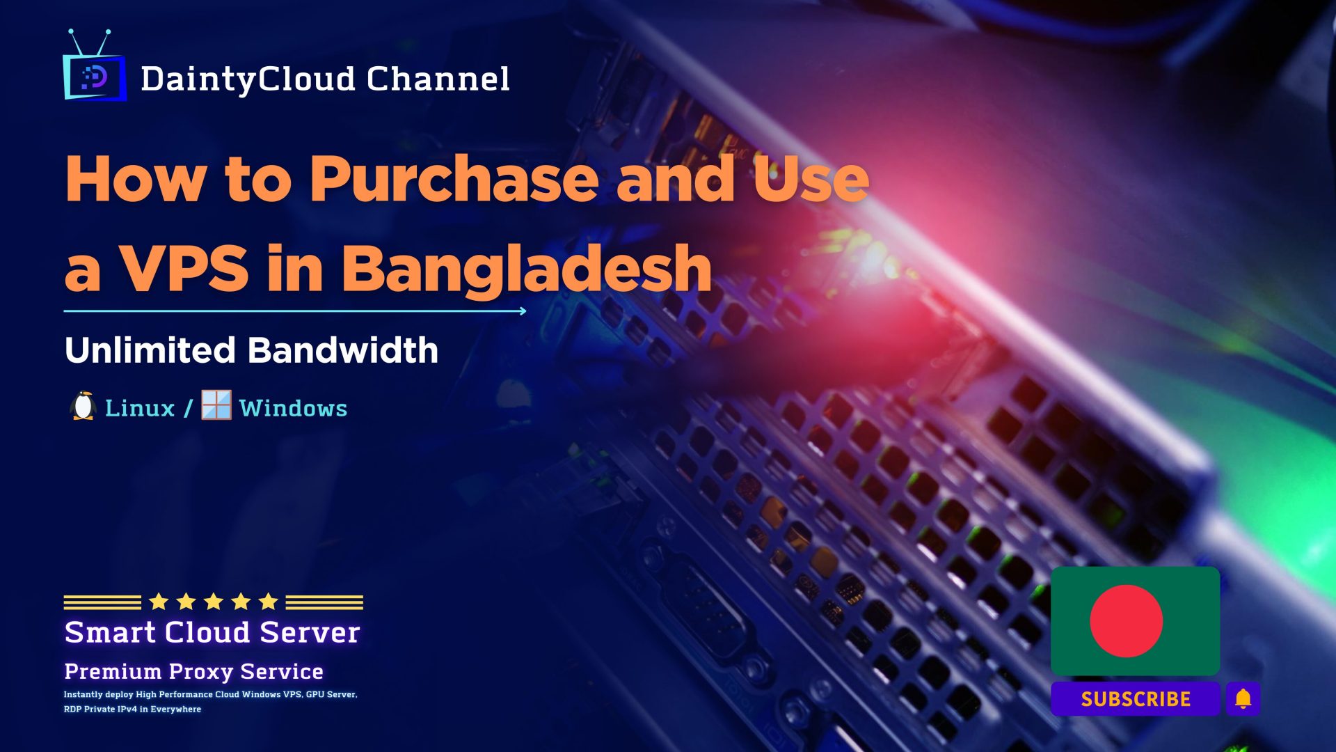 Windows VPS in Bangladesh