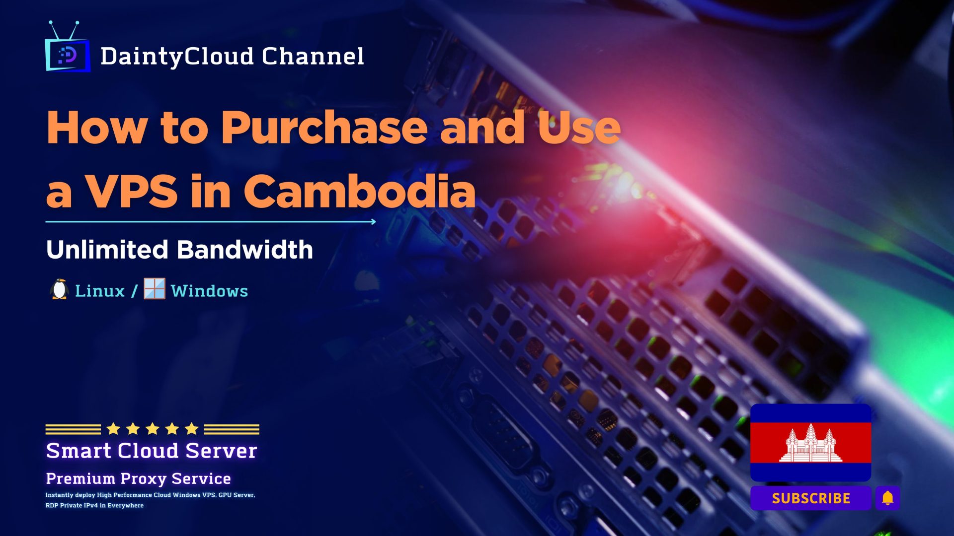 Windows VPS in Cambodia