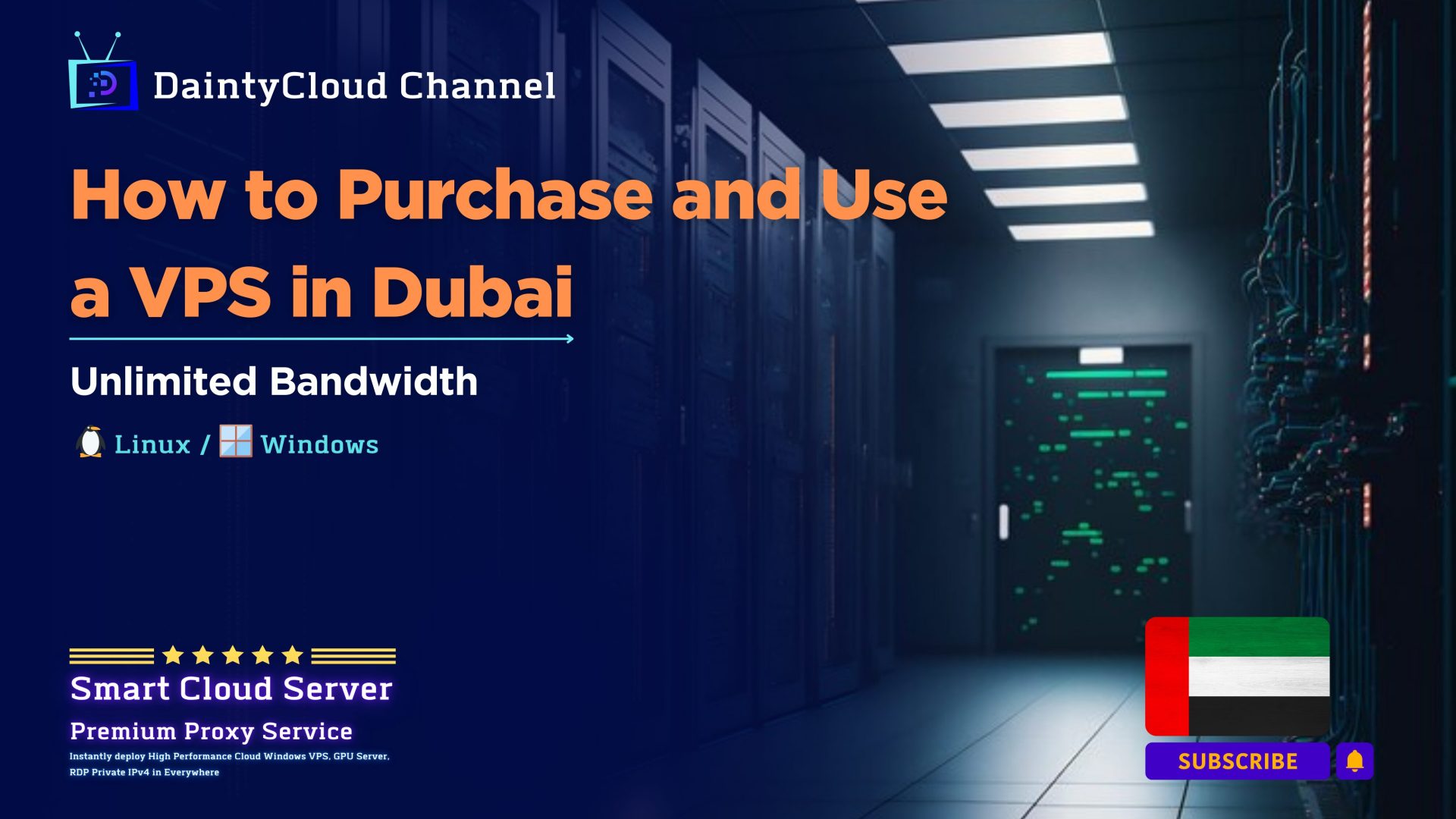 Windows VPS in Dubai