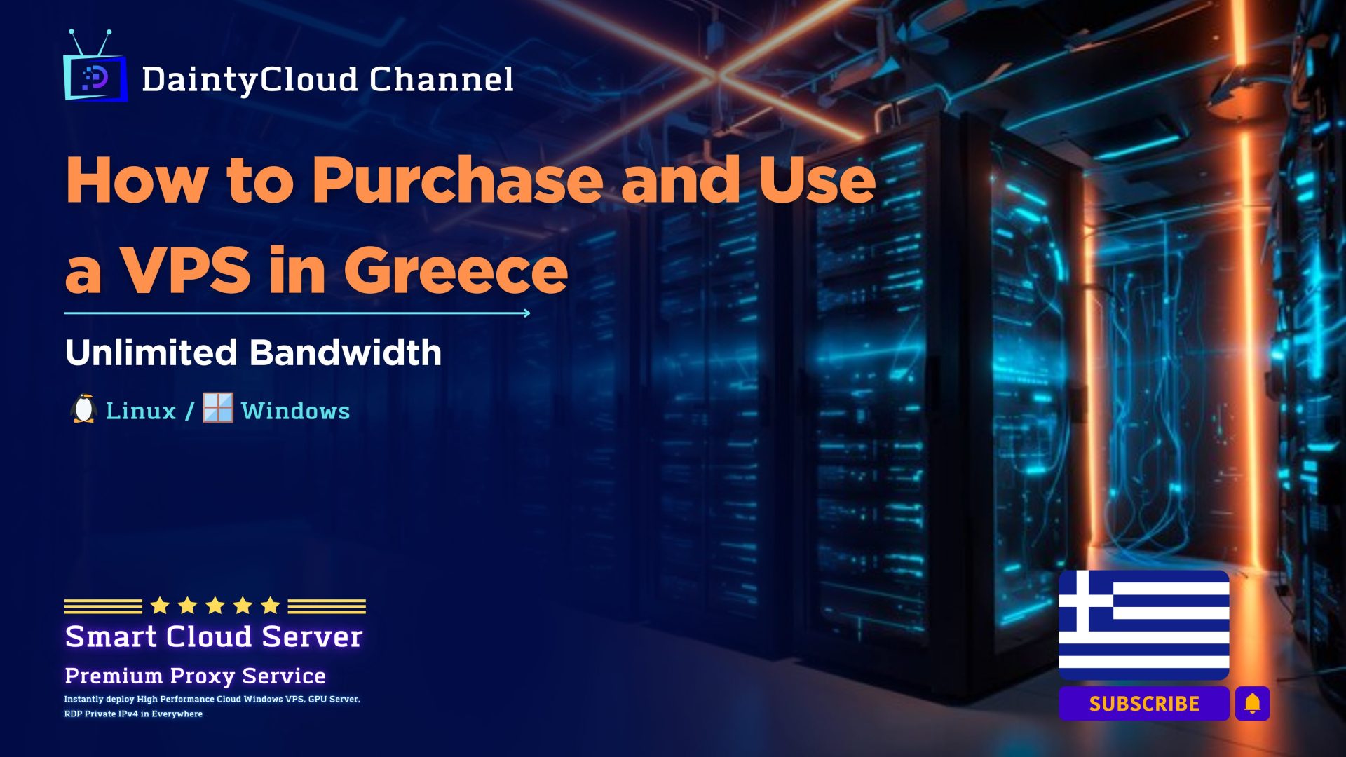 Windows VPS in Greece