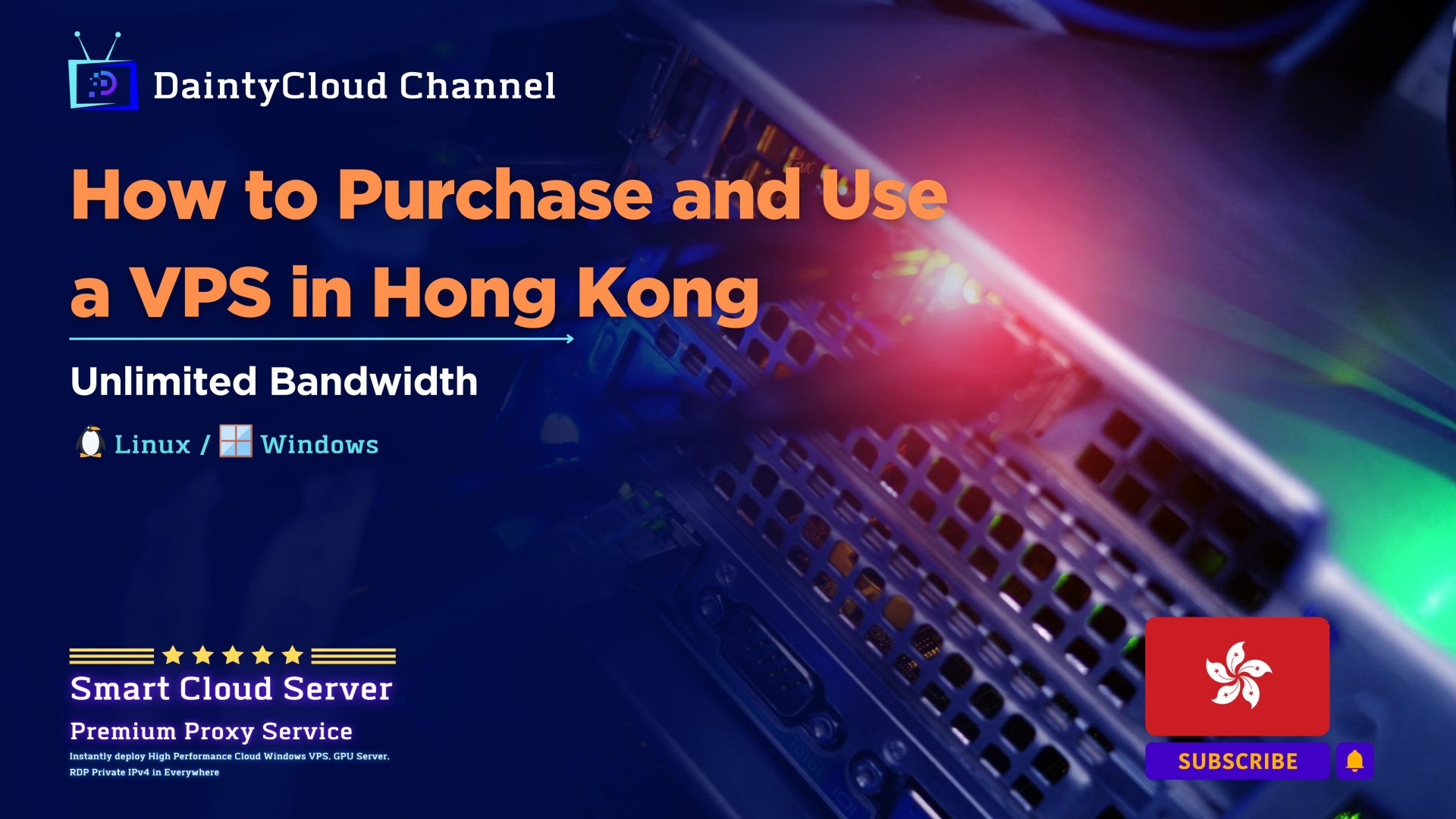 Windows VPS in Hong Kong