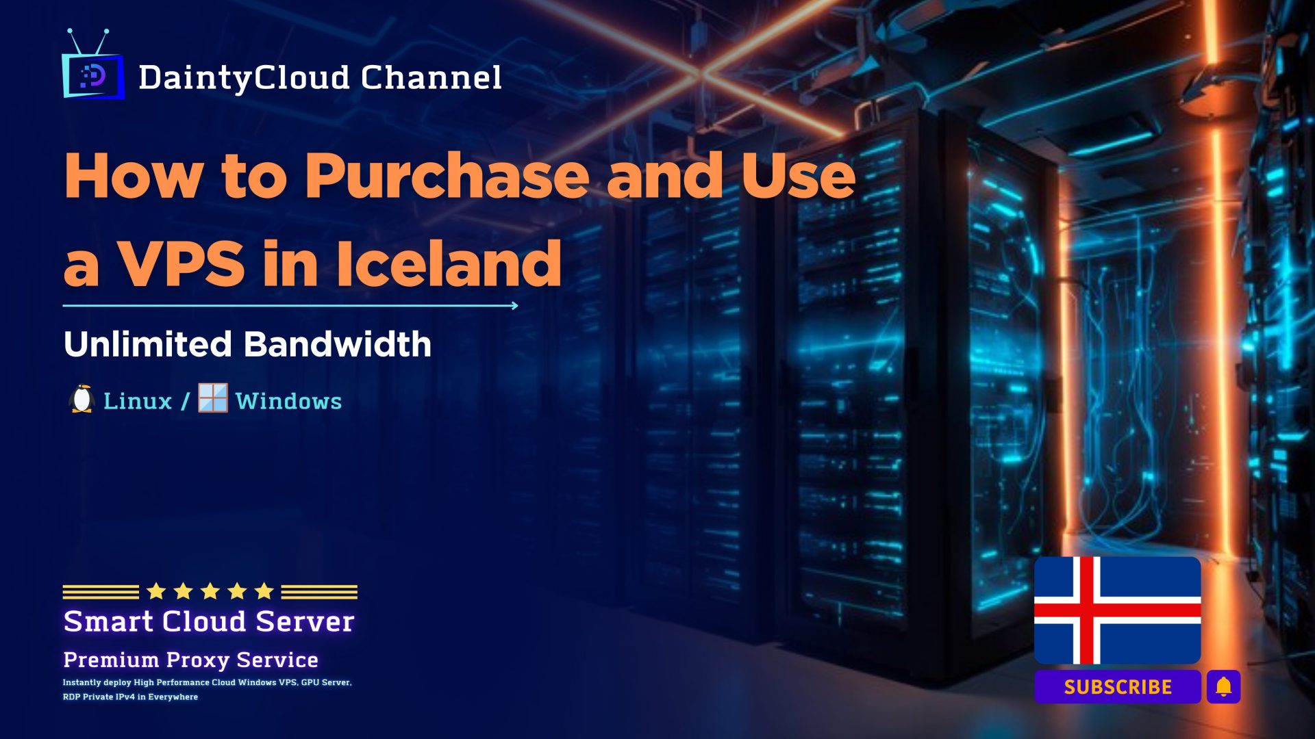 Windows VPS in Iceland