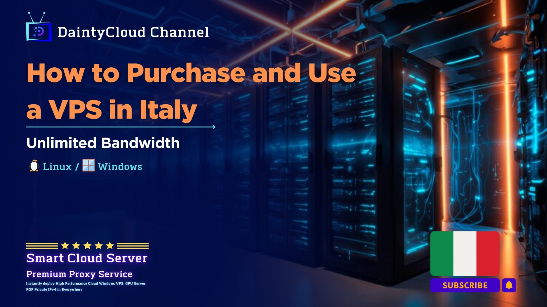 Windows VPS in Italy