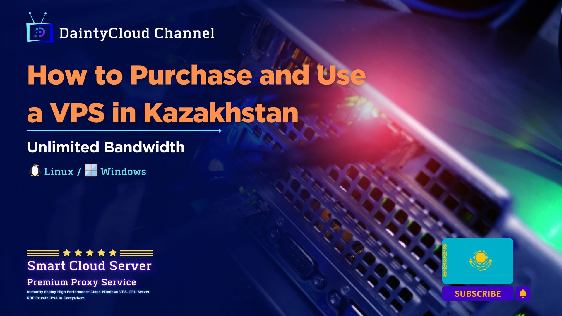 Windows VPS in Kazakhstan