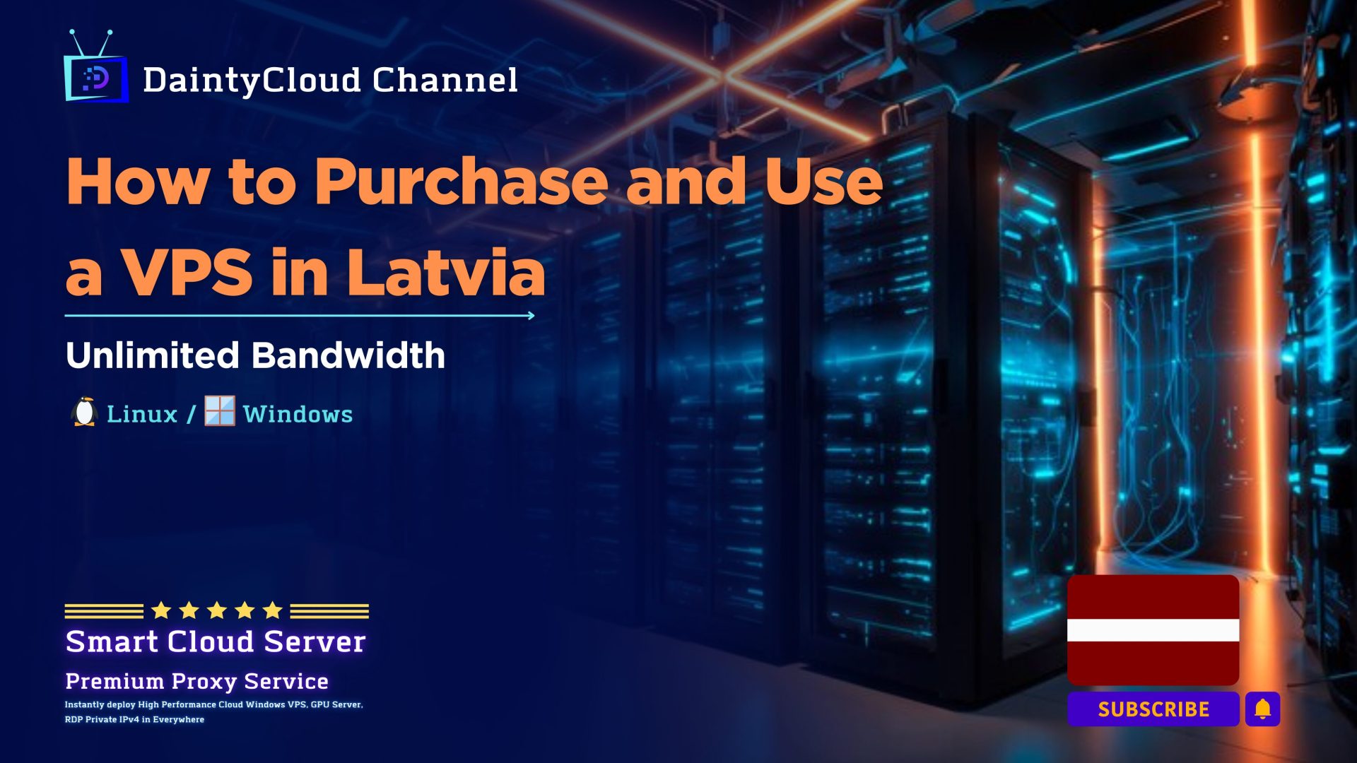 Windows VPS in Latvia