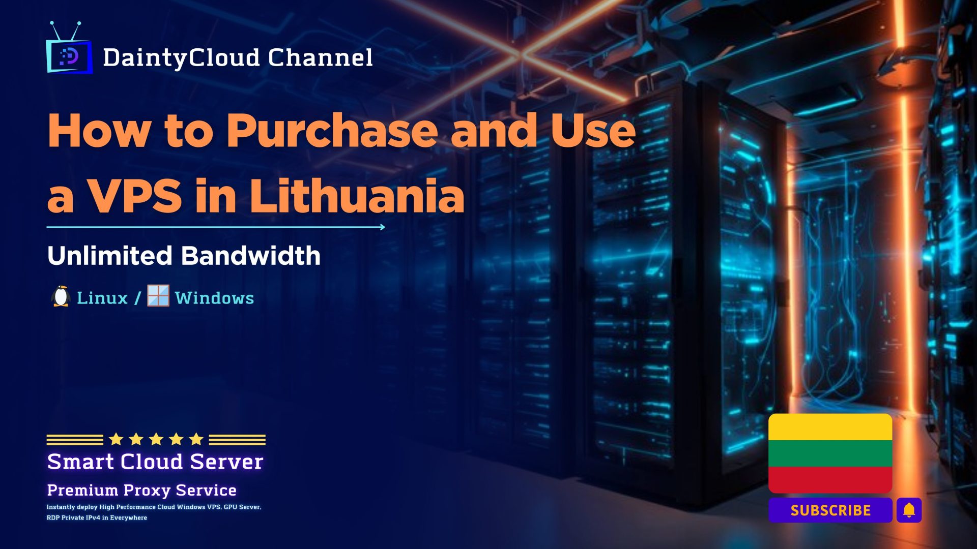 Windows VPS in Lithuania