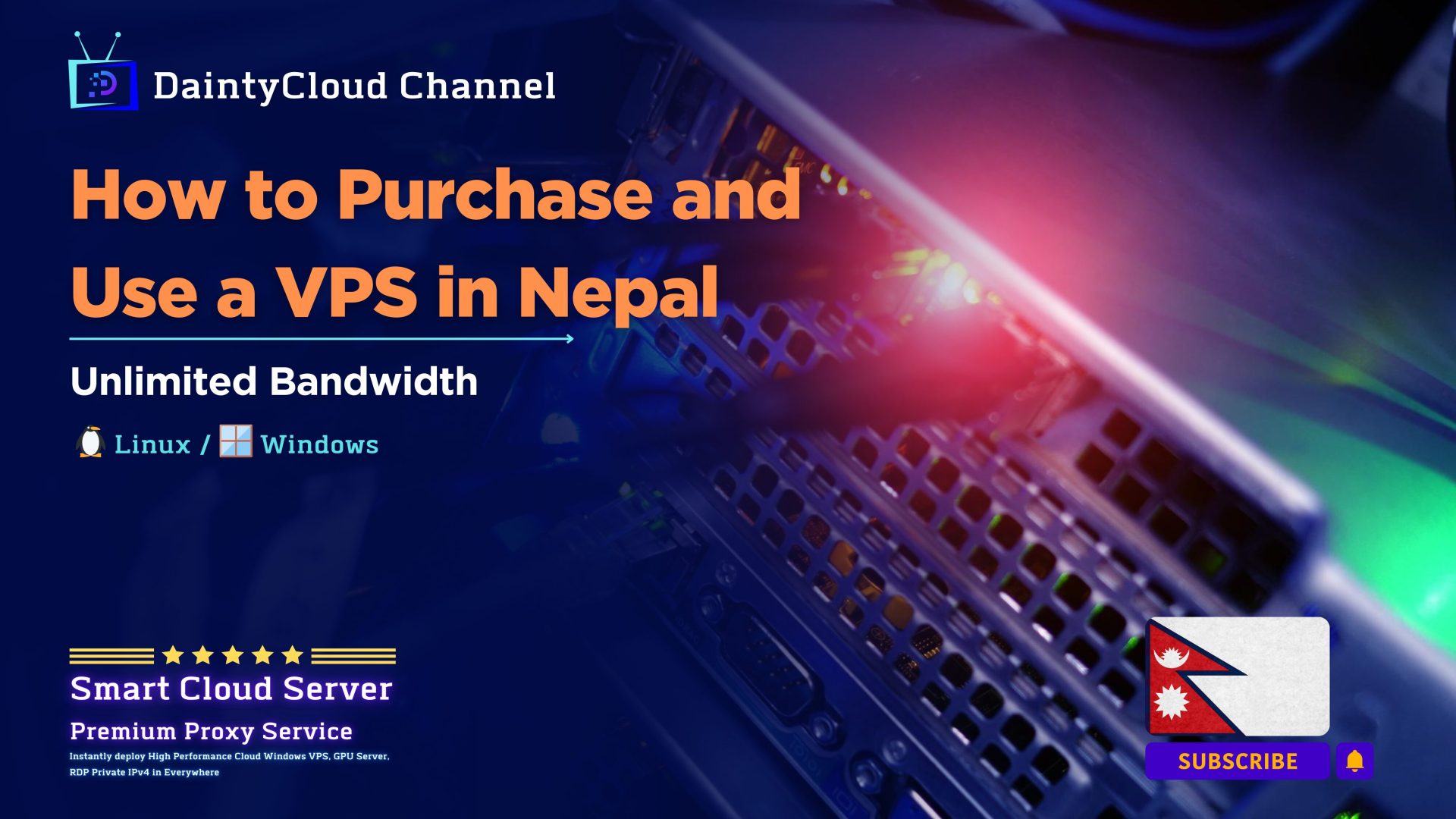 Windows VPS in Nepal