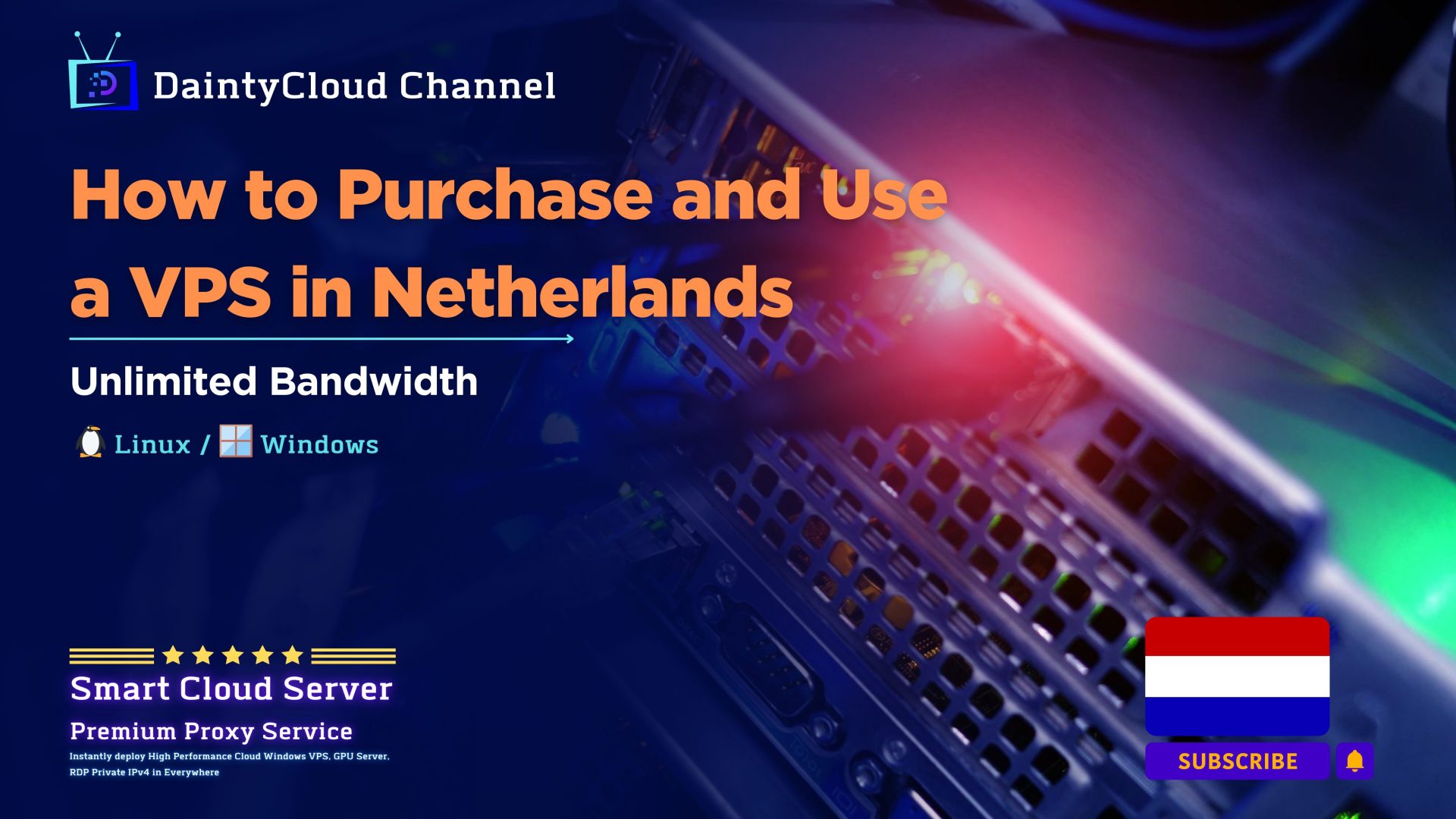 Windows VPS in Netherlands