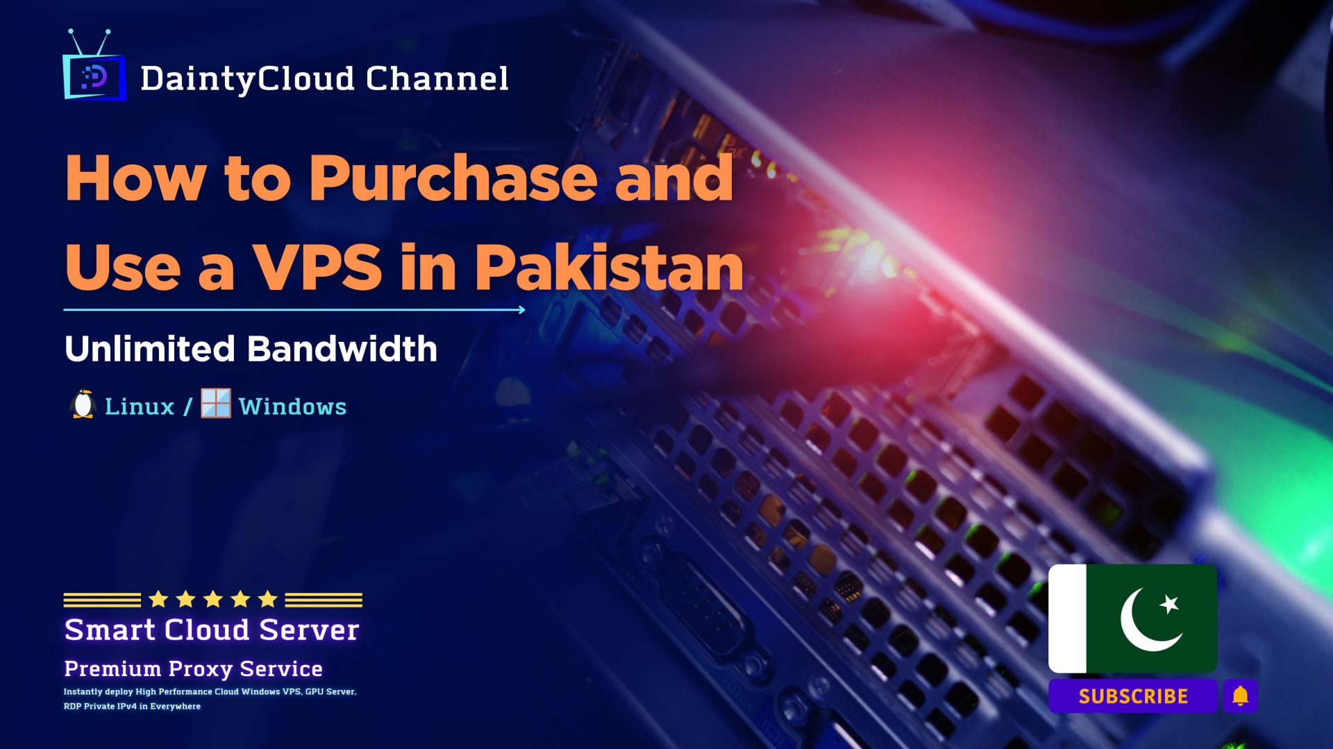 Windows VPS in Pakistan