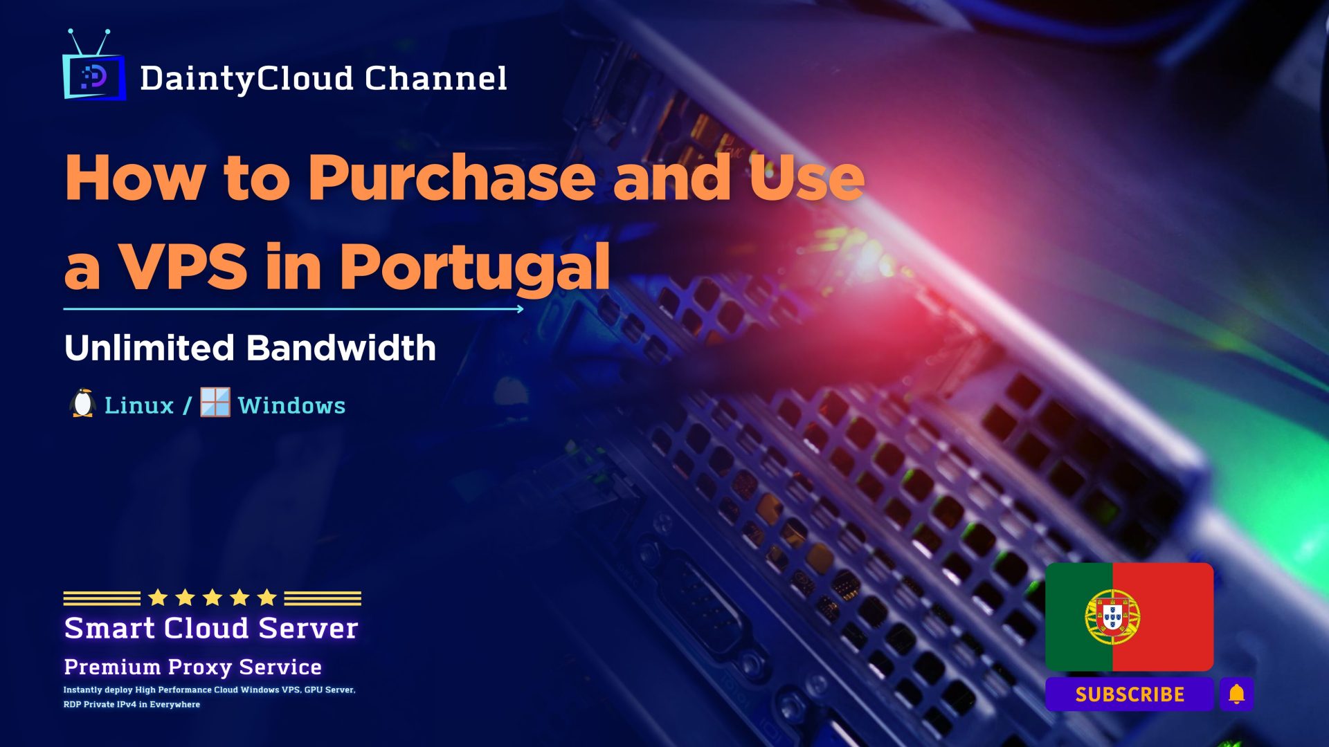 Windows VPS in Portugal