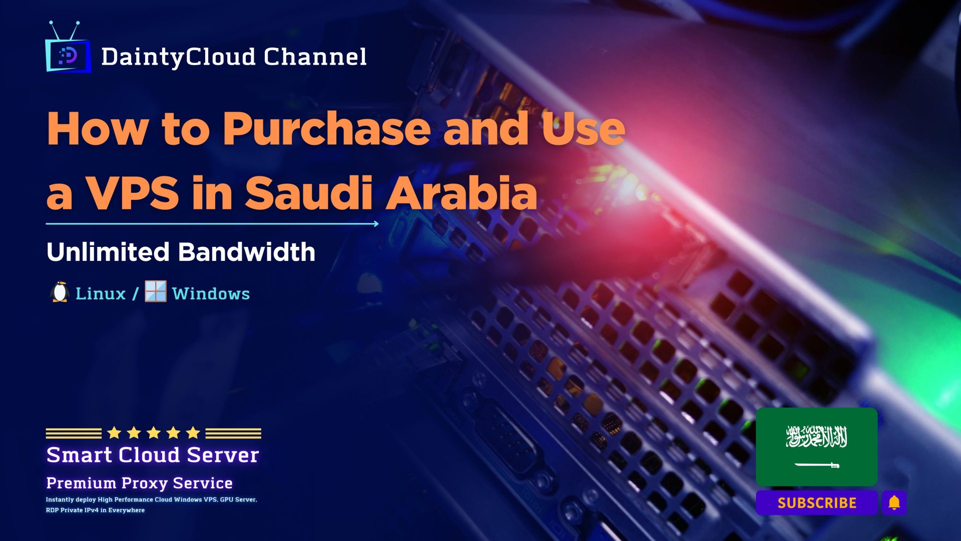 Windows VPS in Saudi Arabia