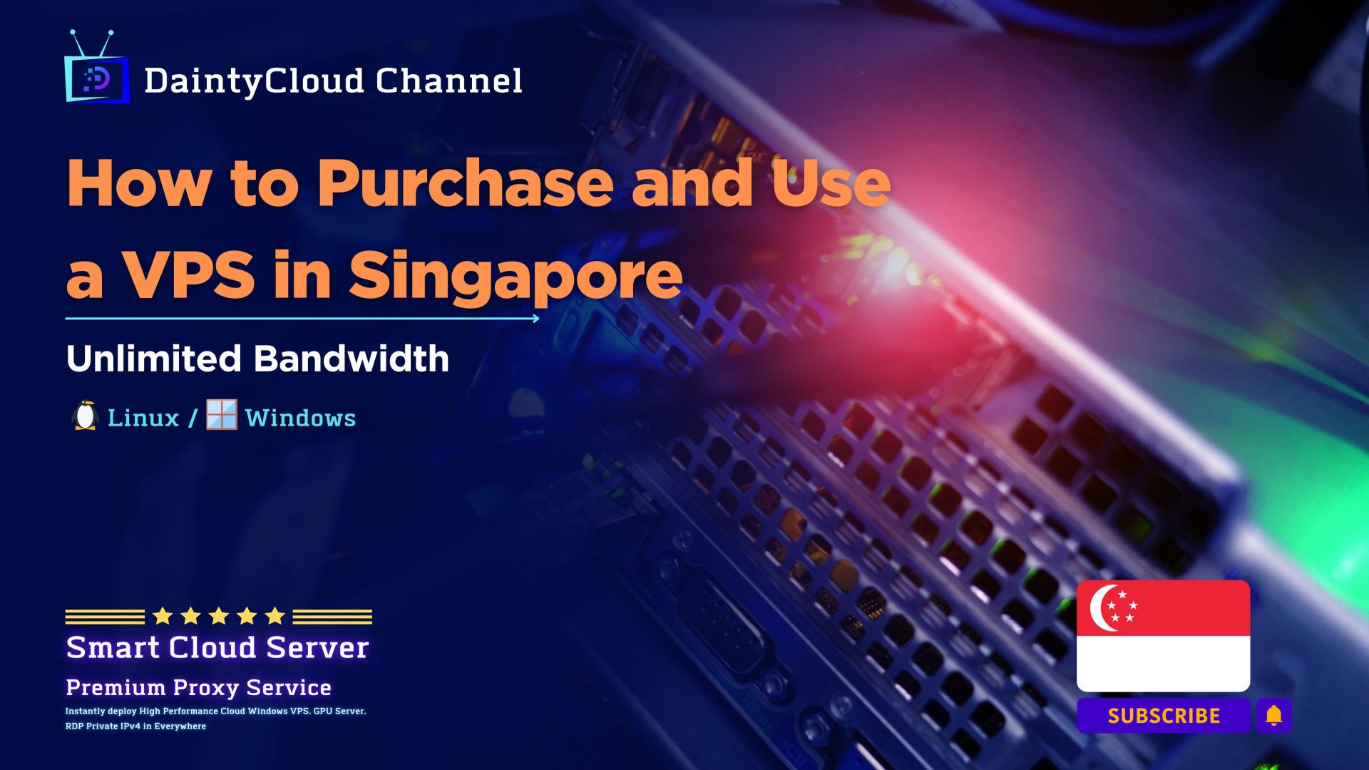 Windows VPS in Singapore 1