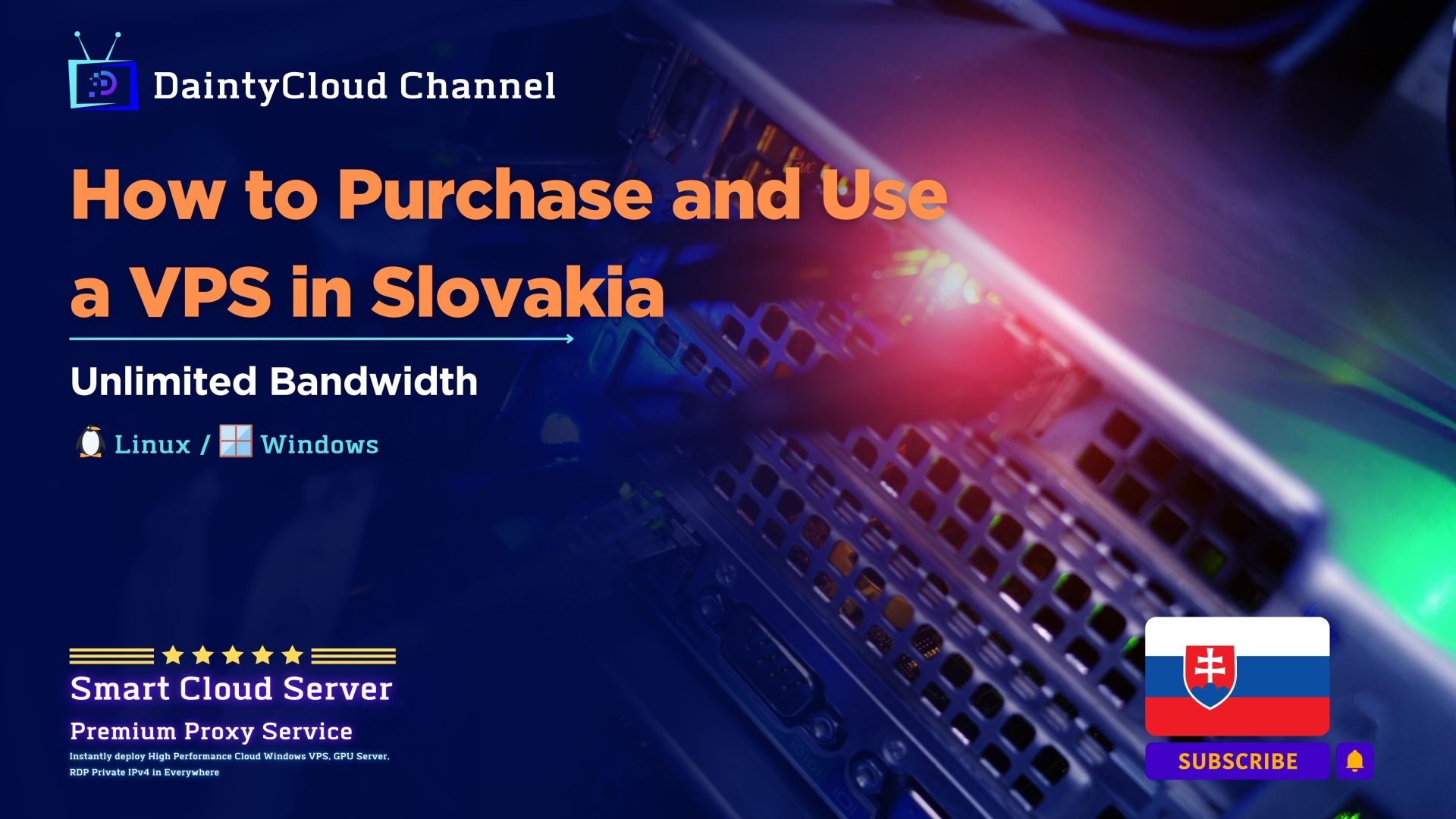 Windows VPS in Slovakia