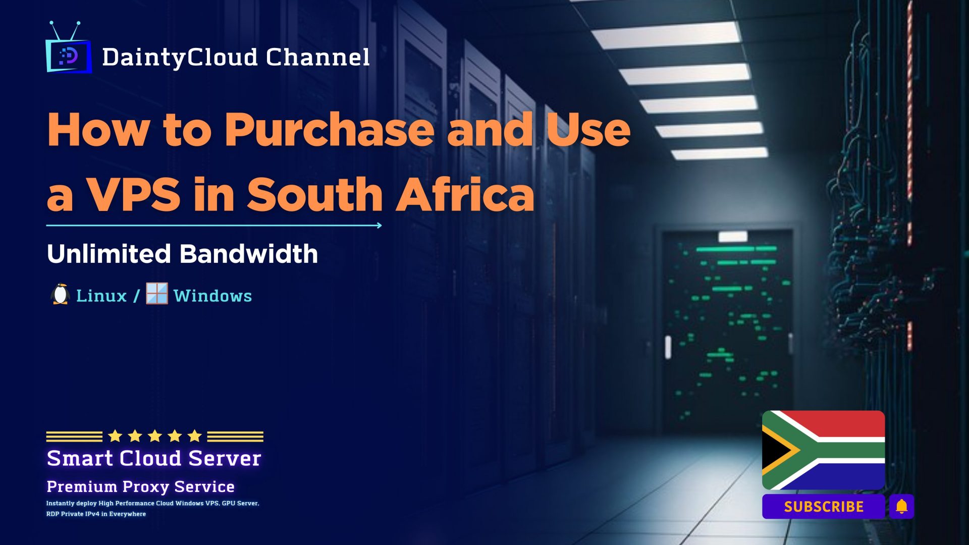 Windows VPS in South Africa