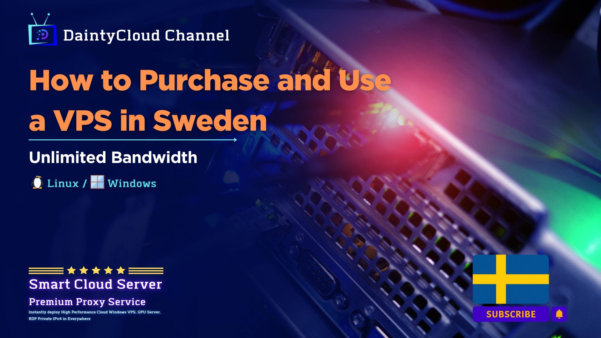 Windows VPS in Sweden