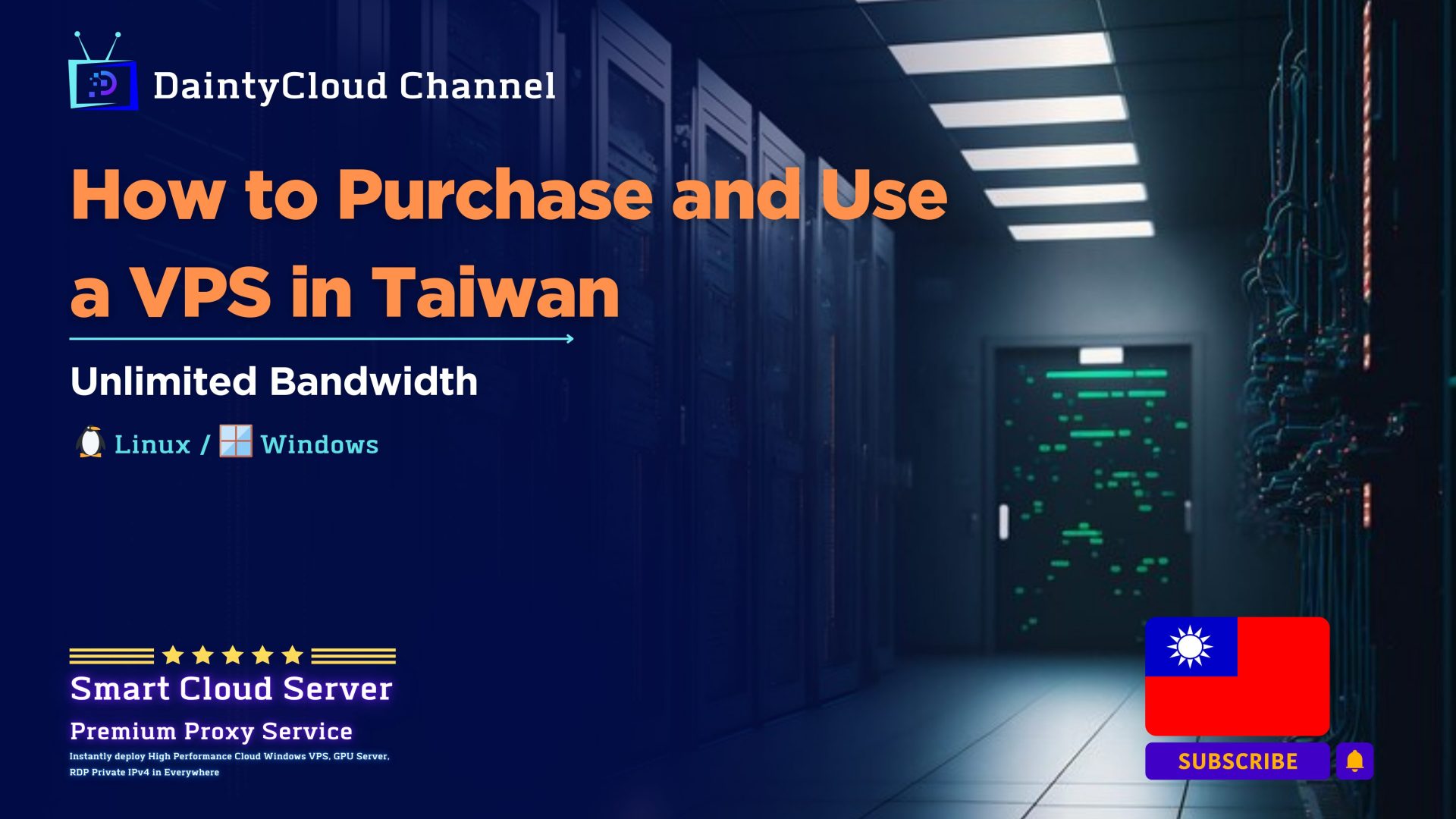 Windows VPS in Taiwan
